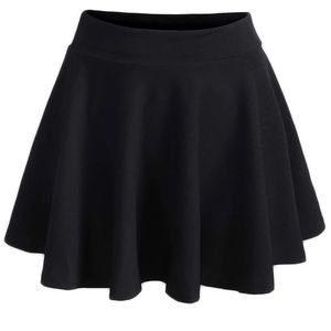 Plus elastic waist skirt